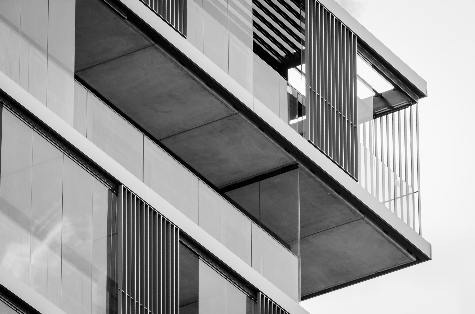 Fassadendetail moderner Architektur